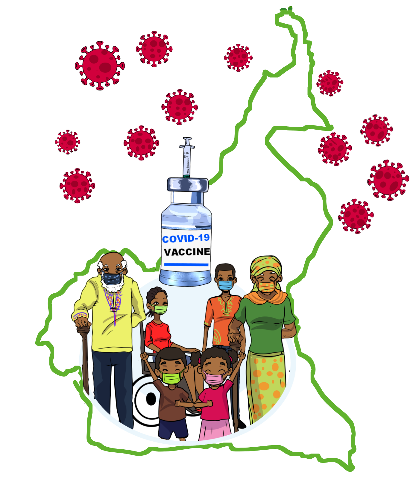 Alors qu’environ 27000 personnes sont touchées par la maladie à coronavirus au Cameroun